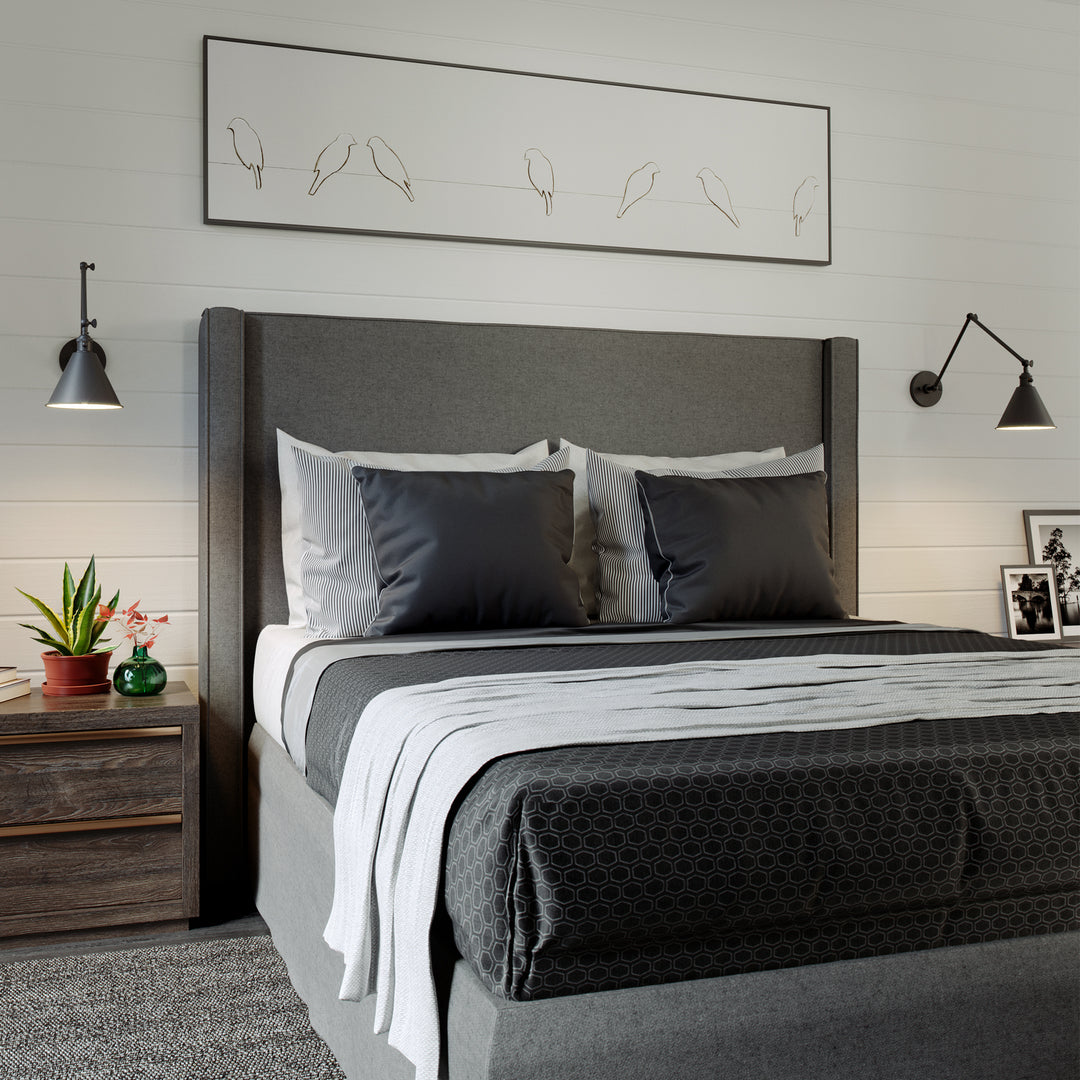 Visual Comfort Studio Salem 4298101-112 Wall Light - Midnight Black