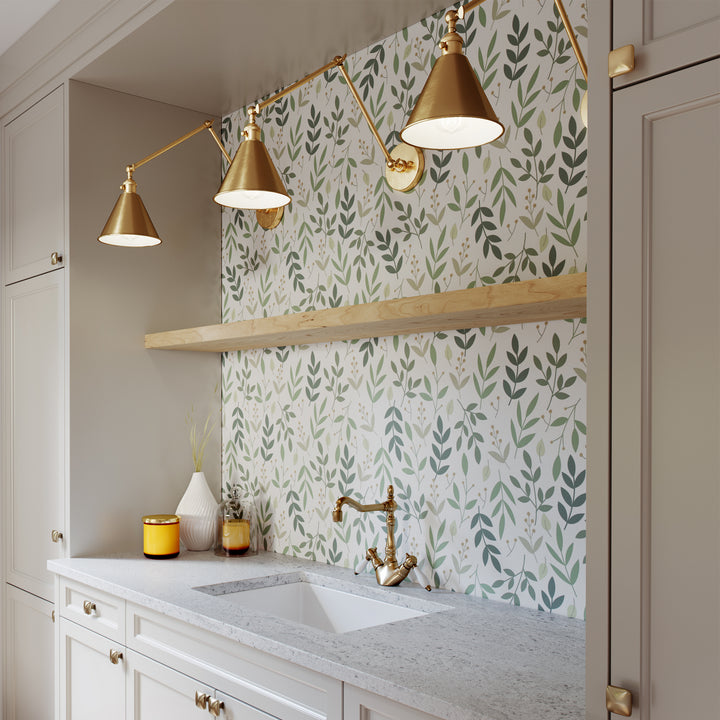 Visual Comfort Studio Salem 4298101-848 Wall Light - Satin Brass