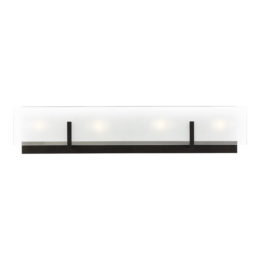 Visual Comfort Studio Syll 4430804EN-112 Bath Vanity Light 26 in. wide - Midnight Black