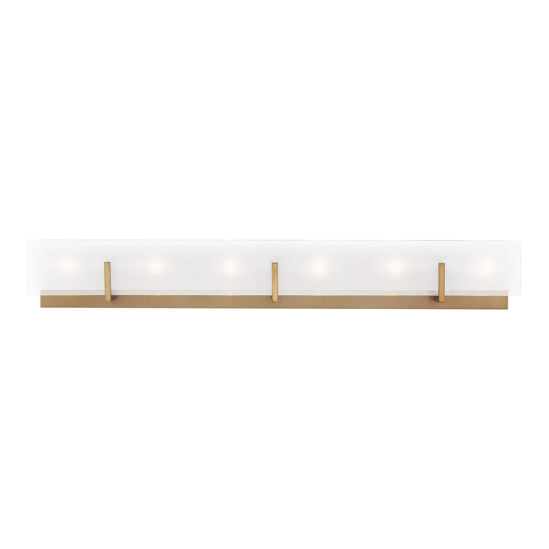 Visual Comfort Studio Syll 4430806EN-848 Bath Vanity Light 38 in. wide - Satin Brass