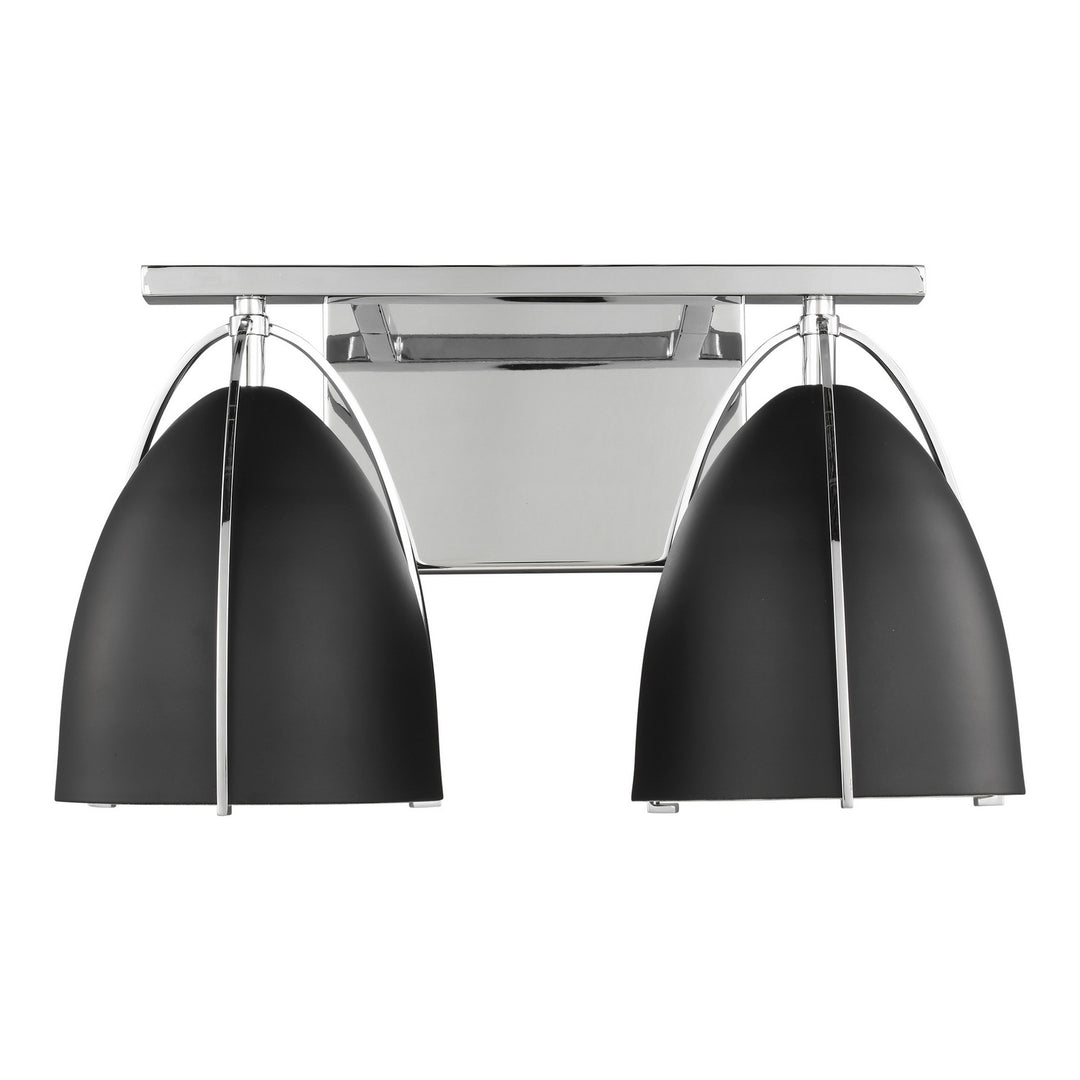 Visual Comfort Studio Norman 4451702EN3-05 Bath Vanity Light 15 in. wide - Chrome