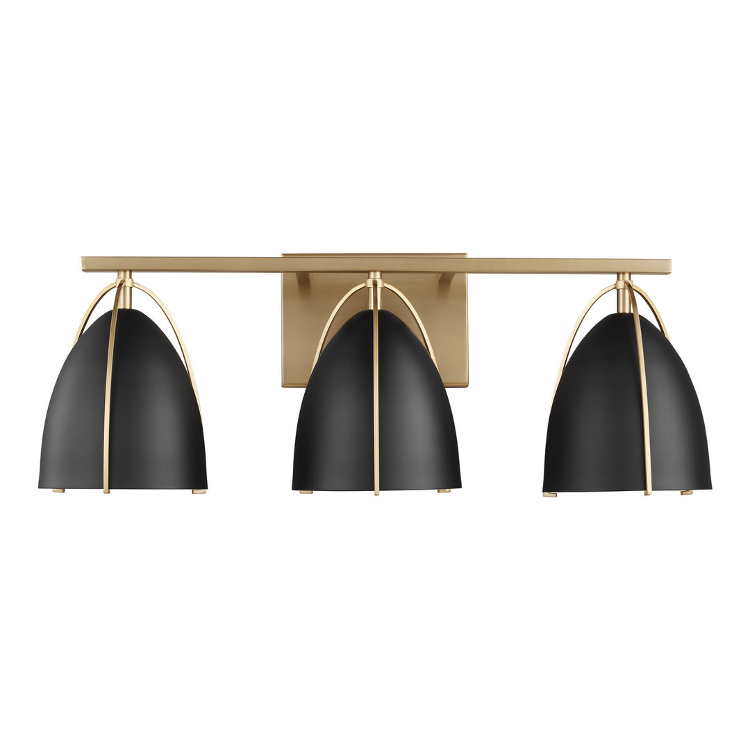 Visual Comfort Studio Norman 4451703EN3-848 Bath Vanity Light 25 in. wide - Satin Brass