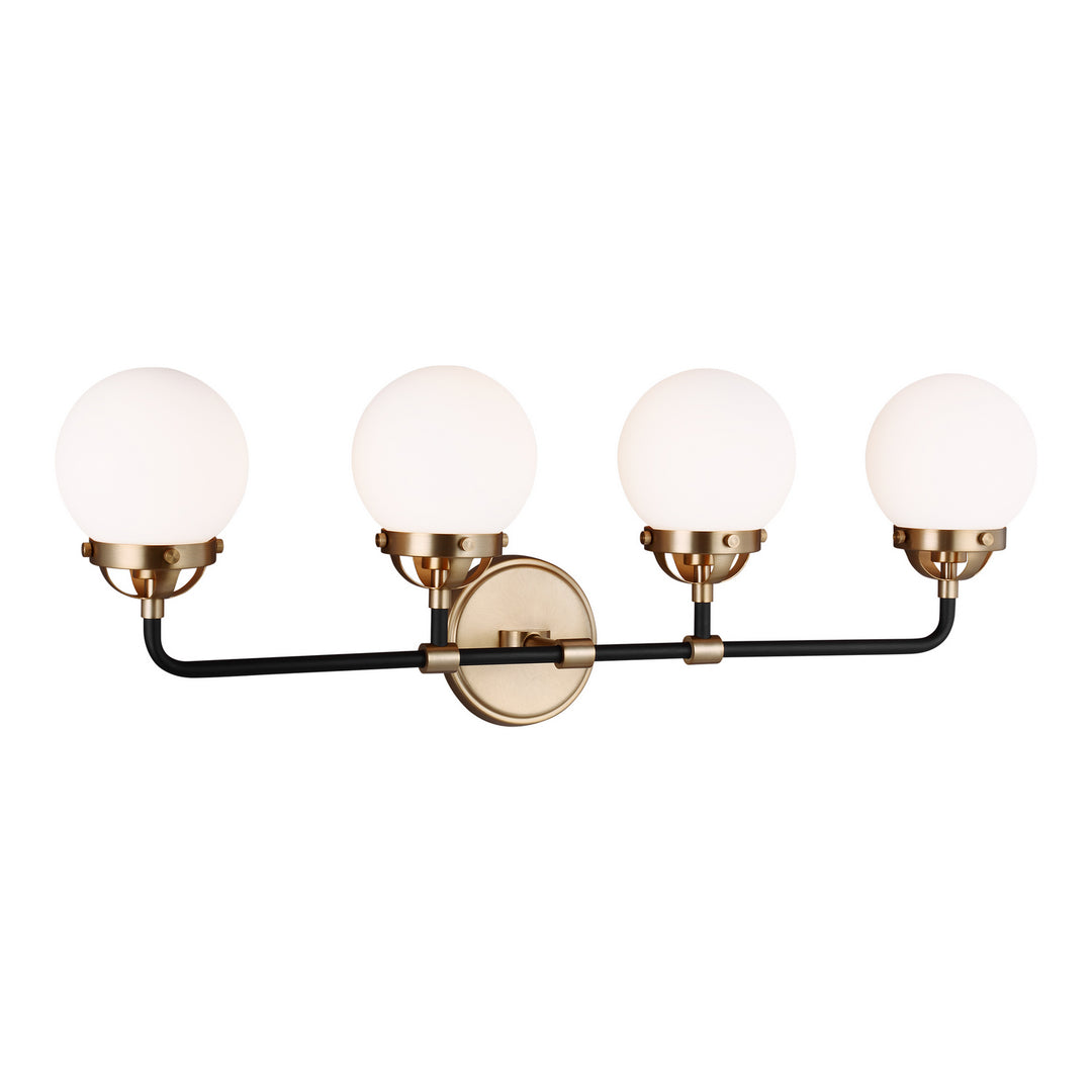 Visual Comfort Studio Cafe 4487904EN-848 Bath Vanity Light 30 in. wide - Satin Brass