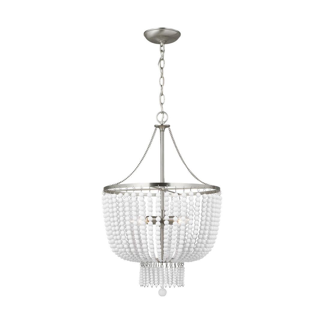 Visual Comfort Studio Jackie 5180704-962 Chandelier Light - Brushed Nickel