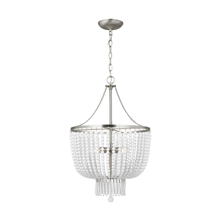 Visual Comfort Studio Jackie 5180704EN-962 Chandelier Light - Brushed Nickel