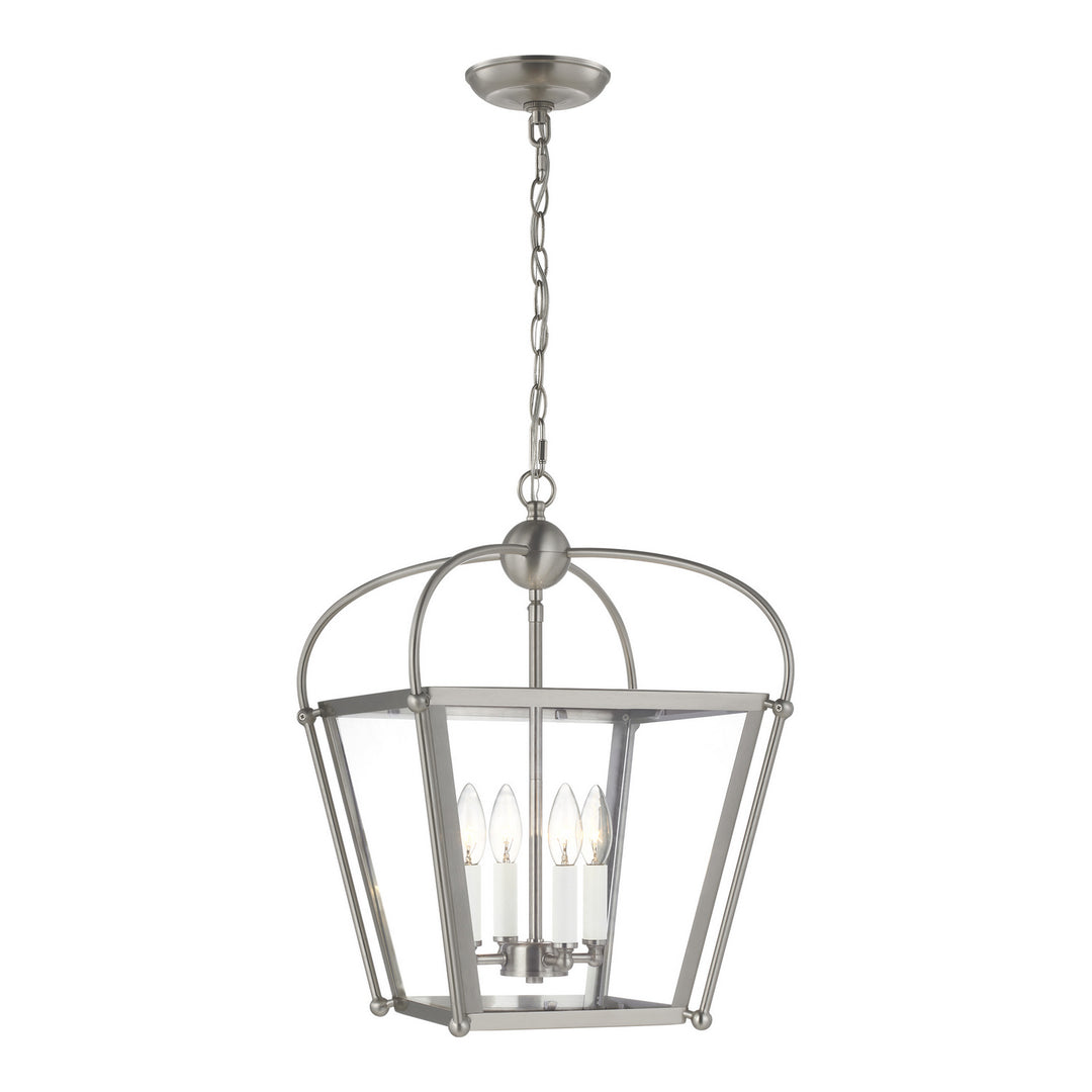 Visual Comfort Studio Charleston 5191004-962 Pendant Light - Brushed Nickel