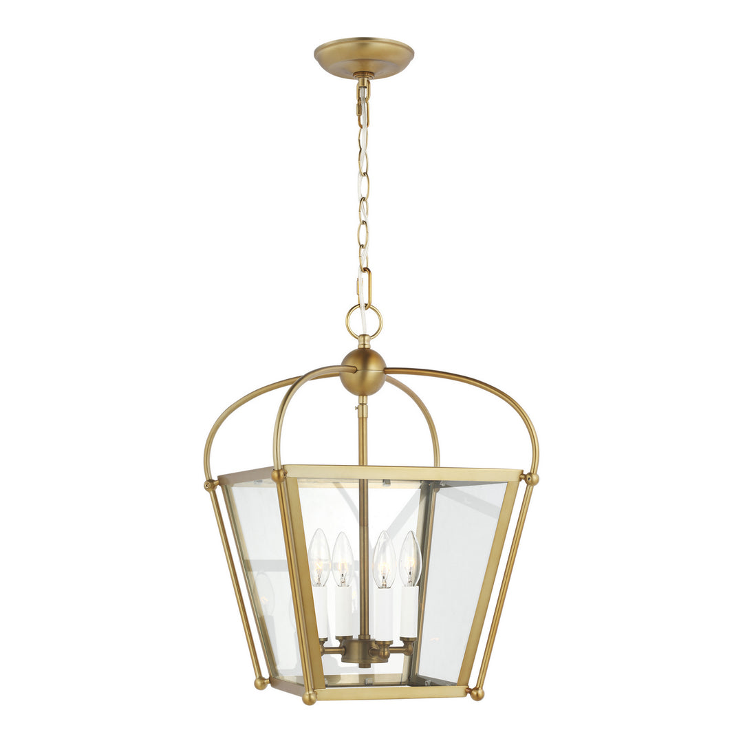 Visual Comfort Studio Charleston 5191004EN-848 Pendant Light - Satin Brass