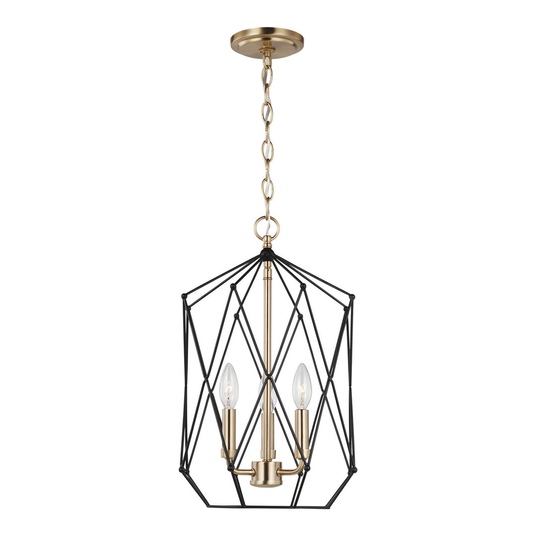 Visual Comfort Studio Zarra 5234103-848 Pendant Light - Satin Brass