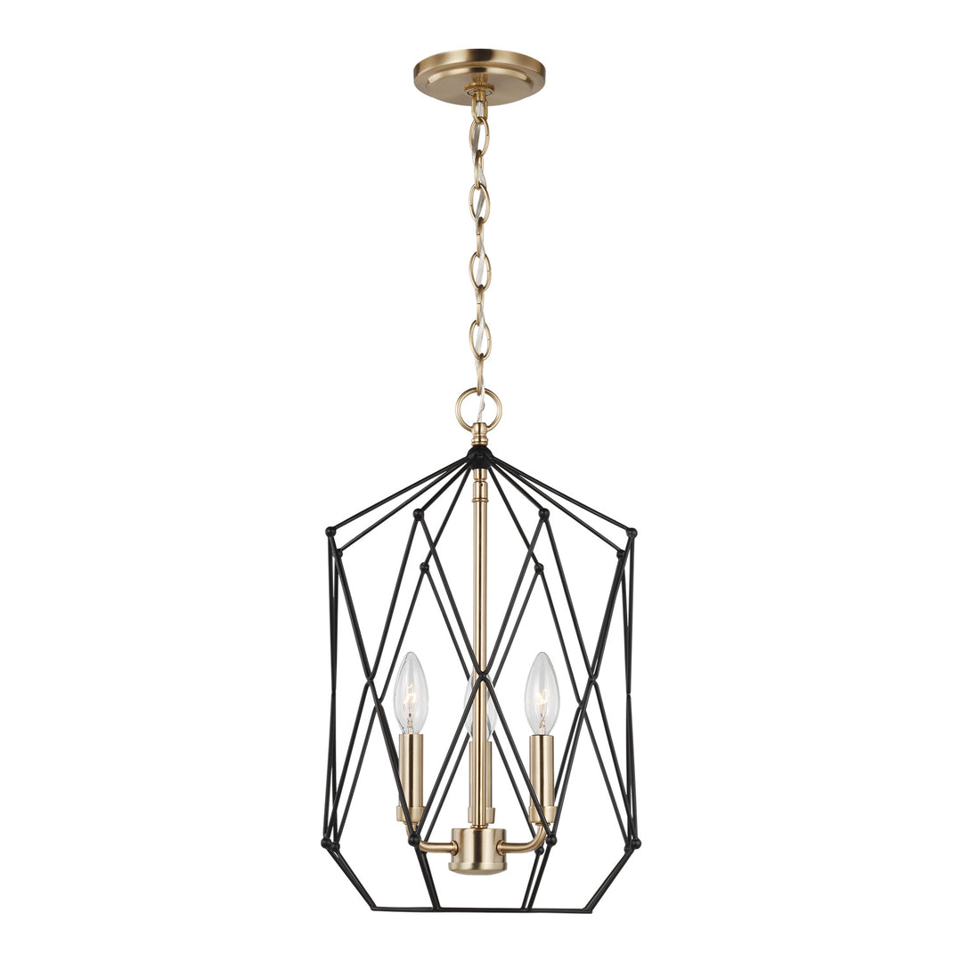 Visual Comfort Studio Zarra 5234103EN-848 Pendant Light - Satin Brass