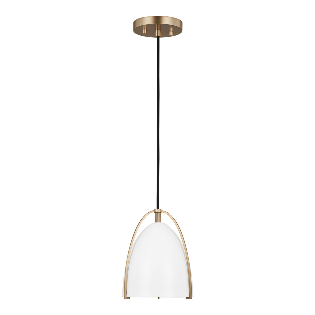 Visual Comfort Studio Norman 6151801EN3-848 Pendant Light - Satin Brass