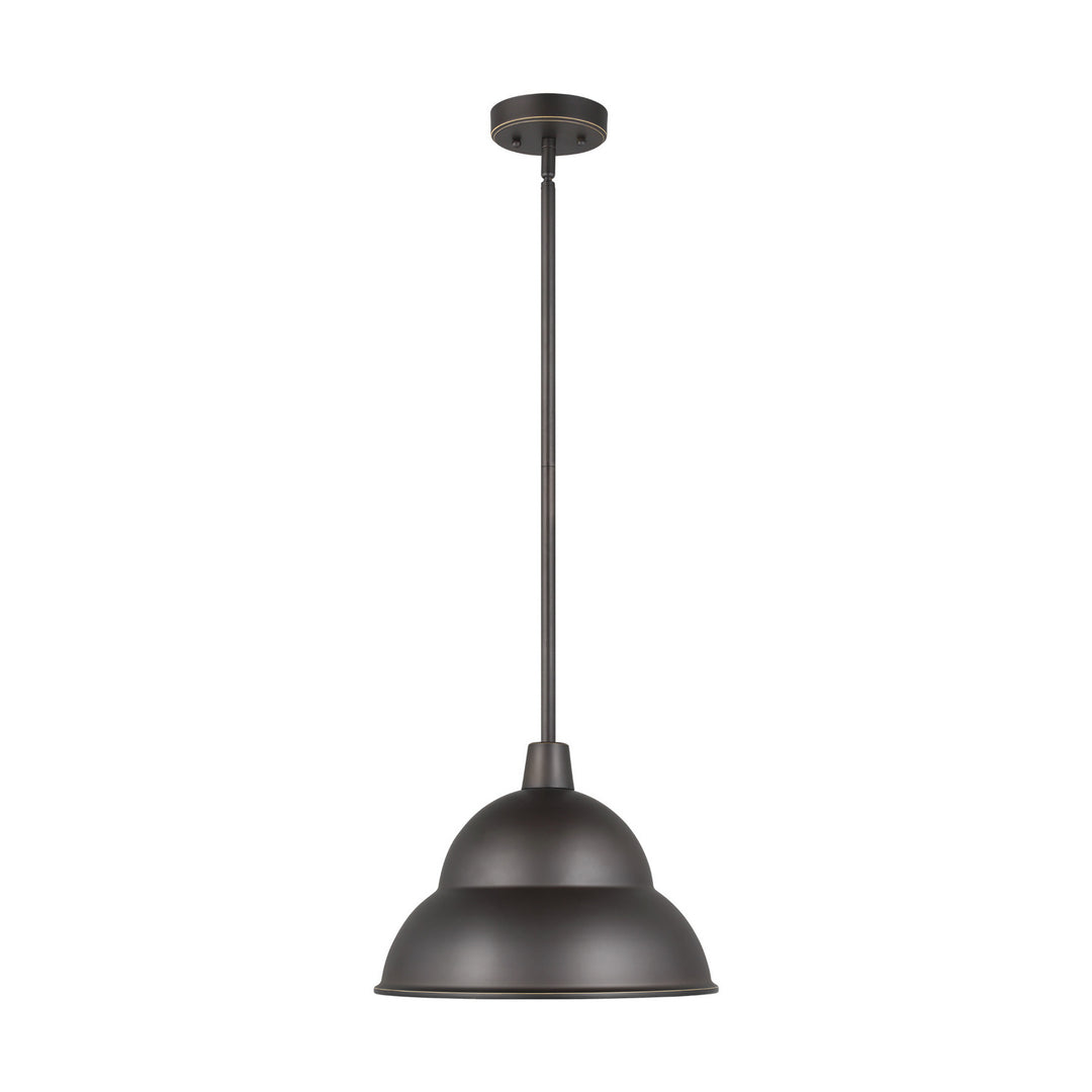 Visual Comfort Studio 6236701-71 Barn Light One Light Outdoor Pendant Outdoor Bronze / Dark