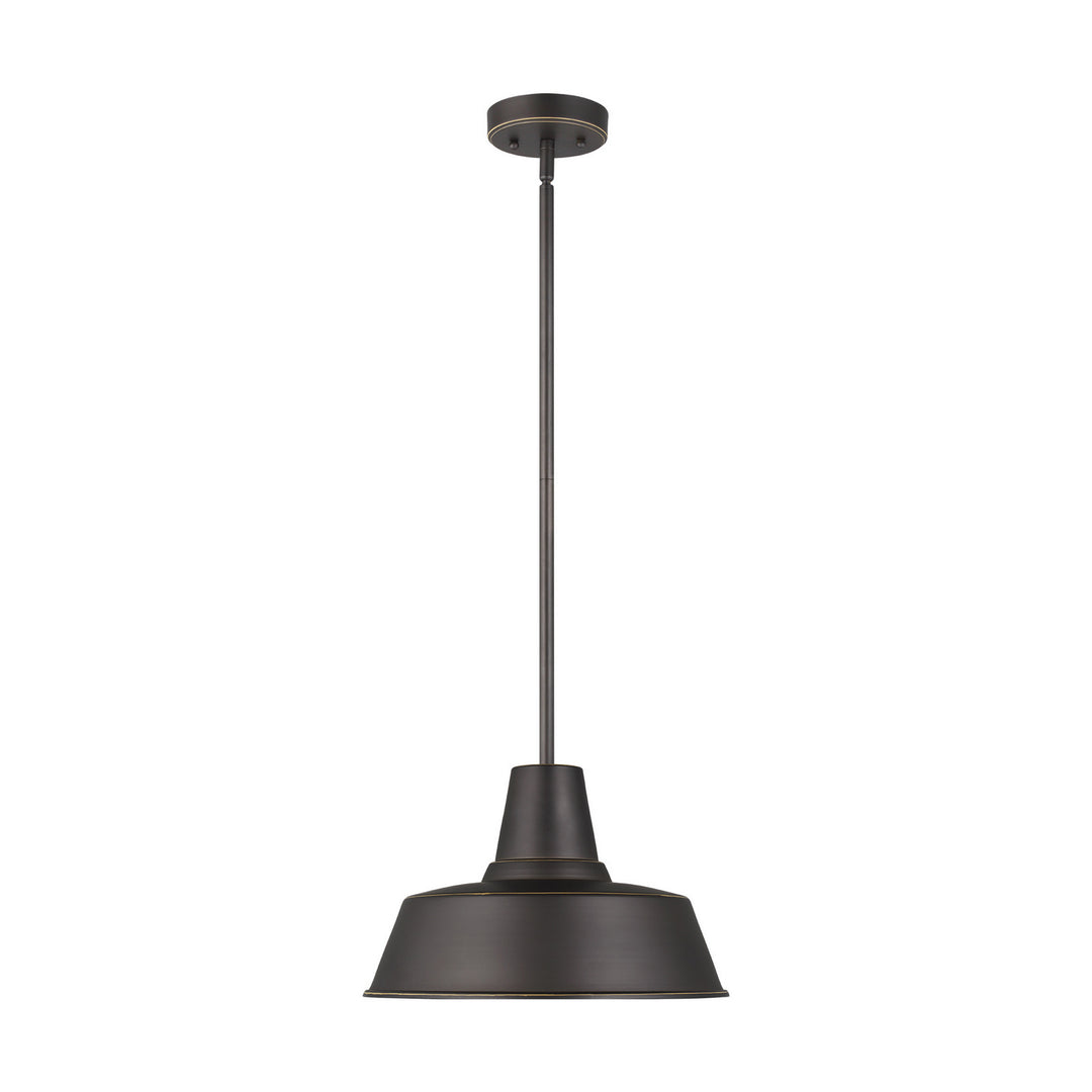 Visual Comfort Studio 6237401EN3-71 Barn Light One Light Outdoor Pendant Outdoor Bronze / Dark