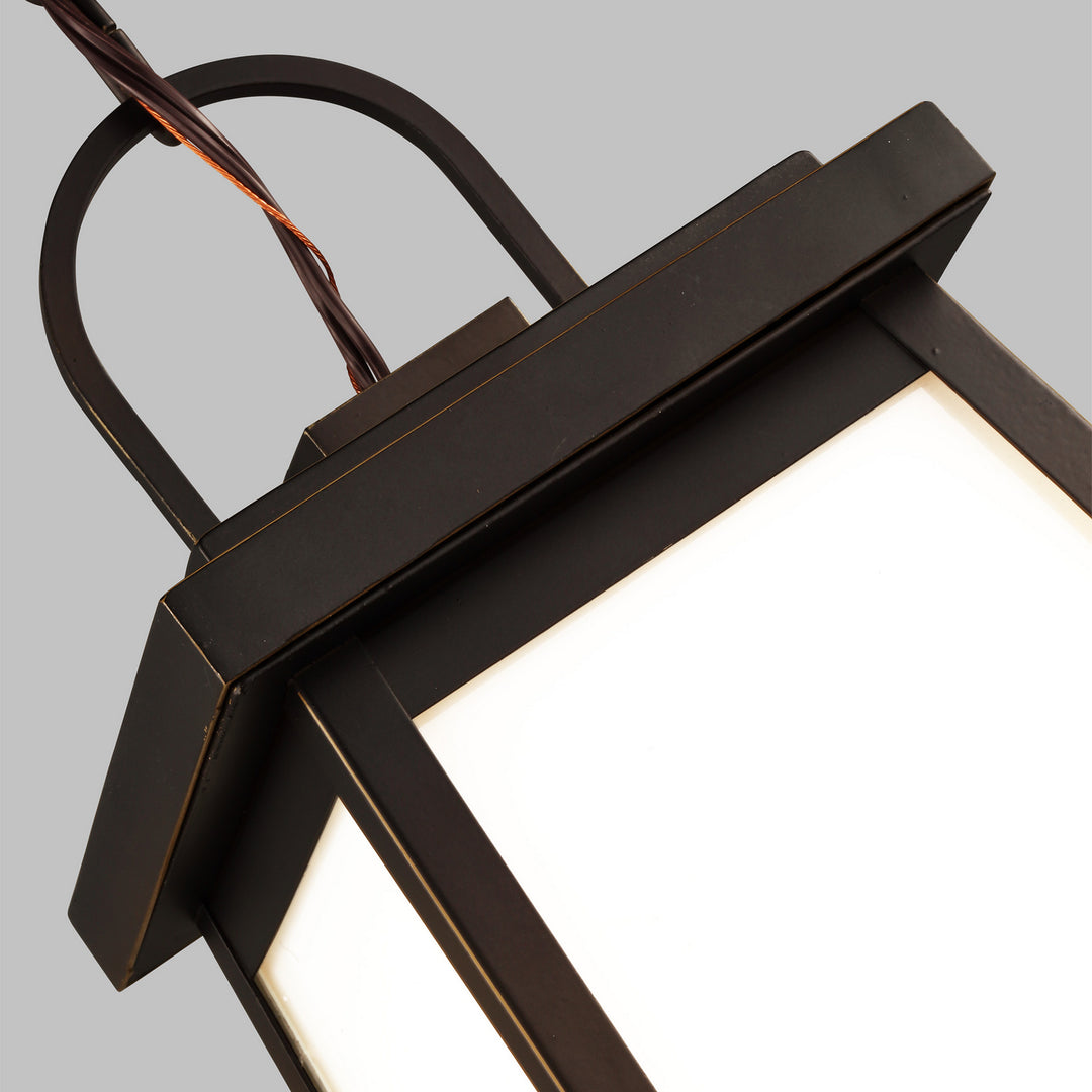 Visual Comfort Studio 6248401-71 Founders One Light Outdoor Pendant Outdoor Bronze / Dark