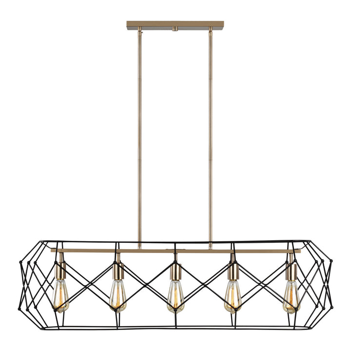 Visual Comfort Studio Zarra 6634105-848 Pendant Light - Satin Brass