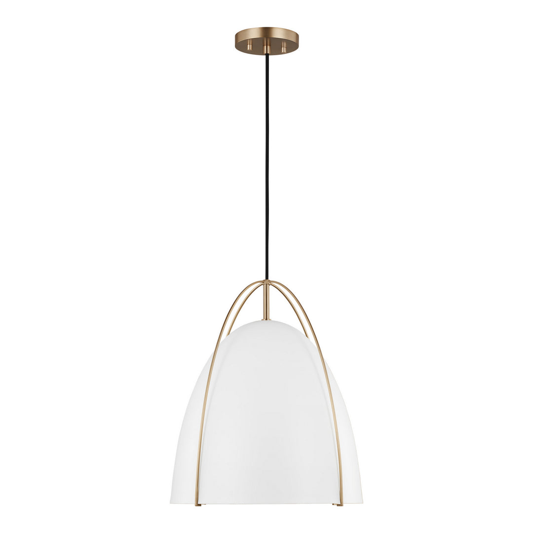 Visual Comfort Studio Norman 6651801EN3-848 Pendant Light - Satin Brass