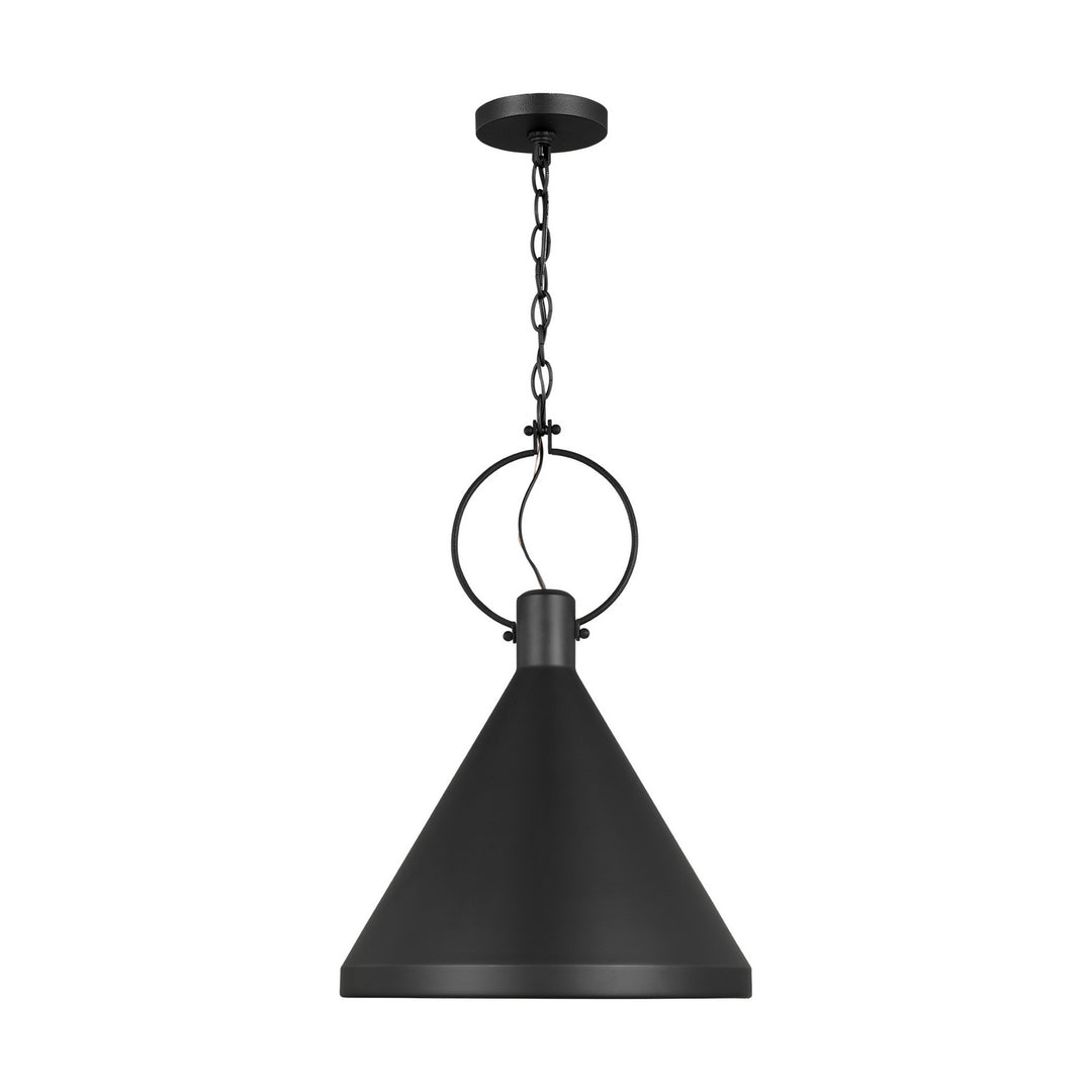 Visual Comfort Studio Lyon 6684901EN3-112 Pendant Light - Midnight Black