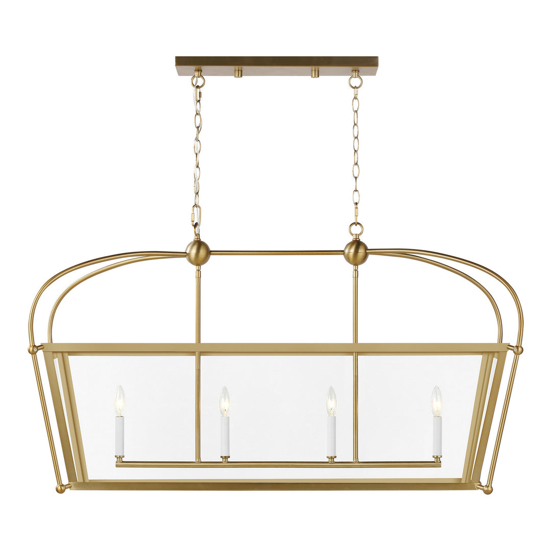 Visual Comfort Studio Charleston 6691004-848 Pendant Light - Satin Brass