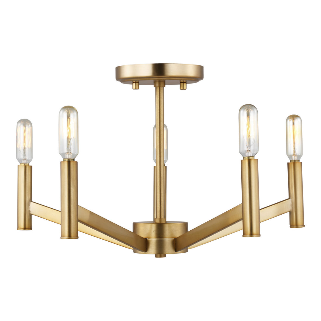Visual Comfort Studio Vector 7724305-848 Ceiling Light - Satin Brass