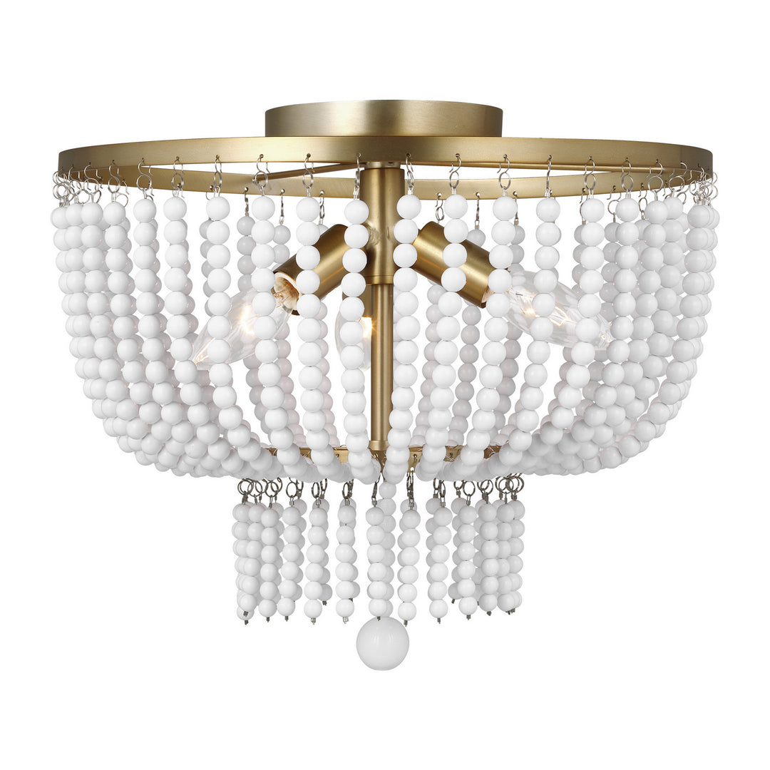 Visual Comfort Studio Jackie 7780703-848 Ceiling Light - Satin Brass