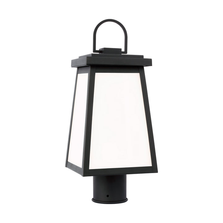 Visual Comfort Studio 8248401-12 Founders One Light Outdoor Post Lantern Outdoor Black
