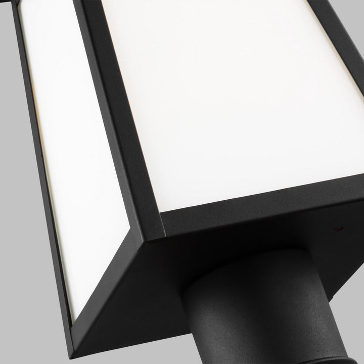 Visual Comfort Studio 8248401-12 Founders One Light Outdoor Post Lantern Outdoor Black