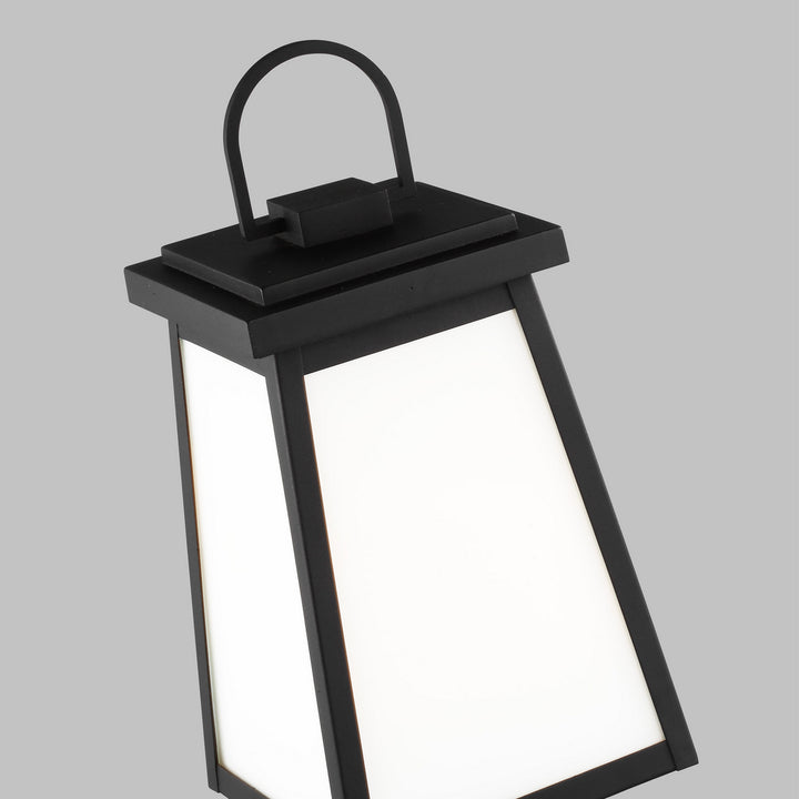 Visual Comfort Studio 8248401-12 Founders One Light Outdoor Post Lantern Outdoor Black