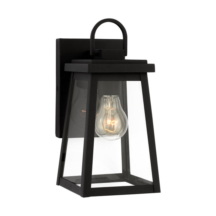 Visual Comfort Studio 8548401-12 Founders One Light Outdoor Wall Lantern Outdoor Black