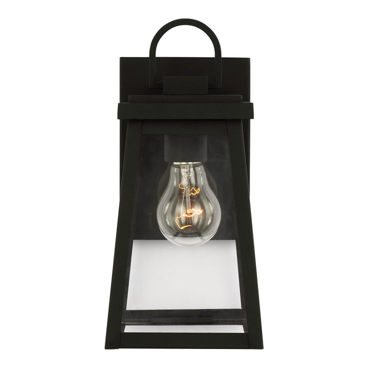 Visual Comfort Studio 8548401EN3-12 Founders One Light Outdoor Wall Lantern Outdoor Black