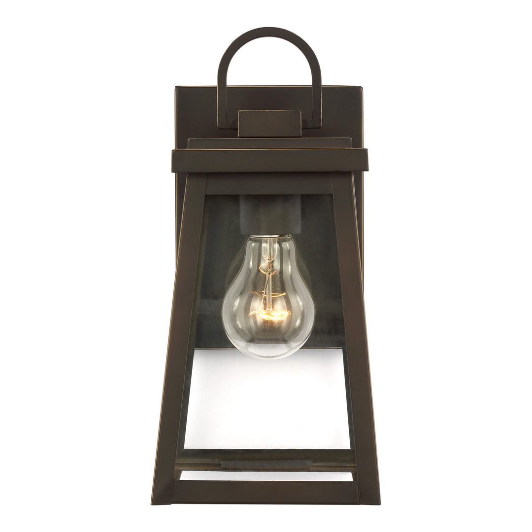 Visual Comfort Studio 8548401EN3-71 Founders One Light Outdoor Wall Lantern Outdoor Bronze / Dark