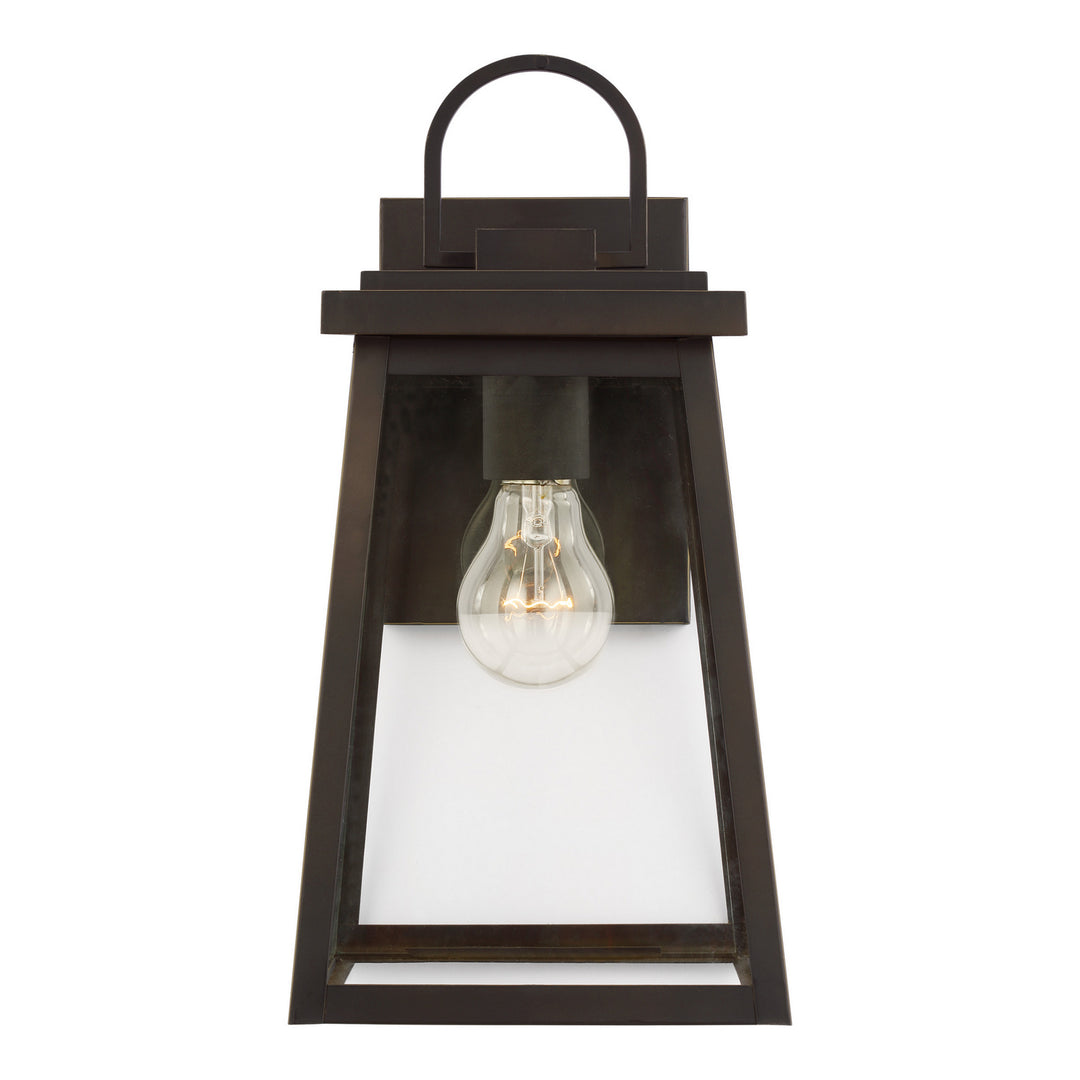 Visual Comfort Studio 8648401EN3-71 Founders One Light Outdoor Wall Lantern Outdoor Bronze / Dark