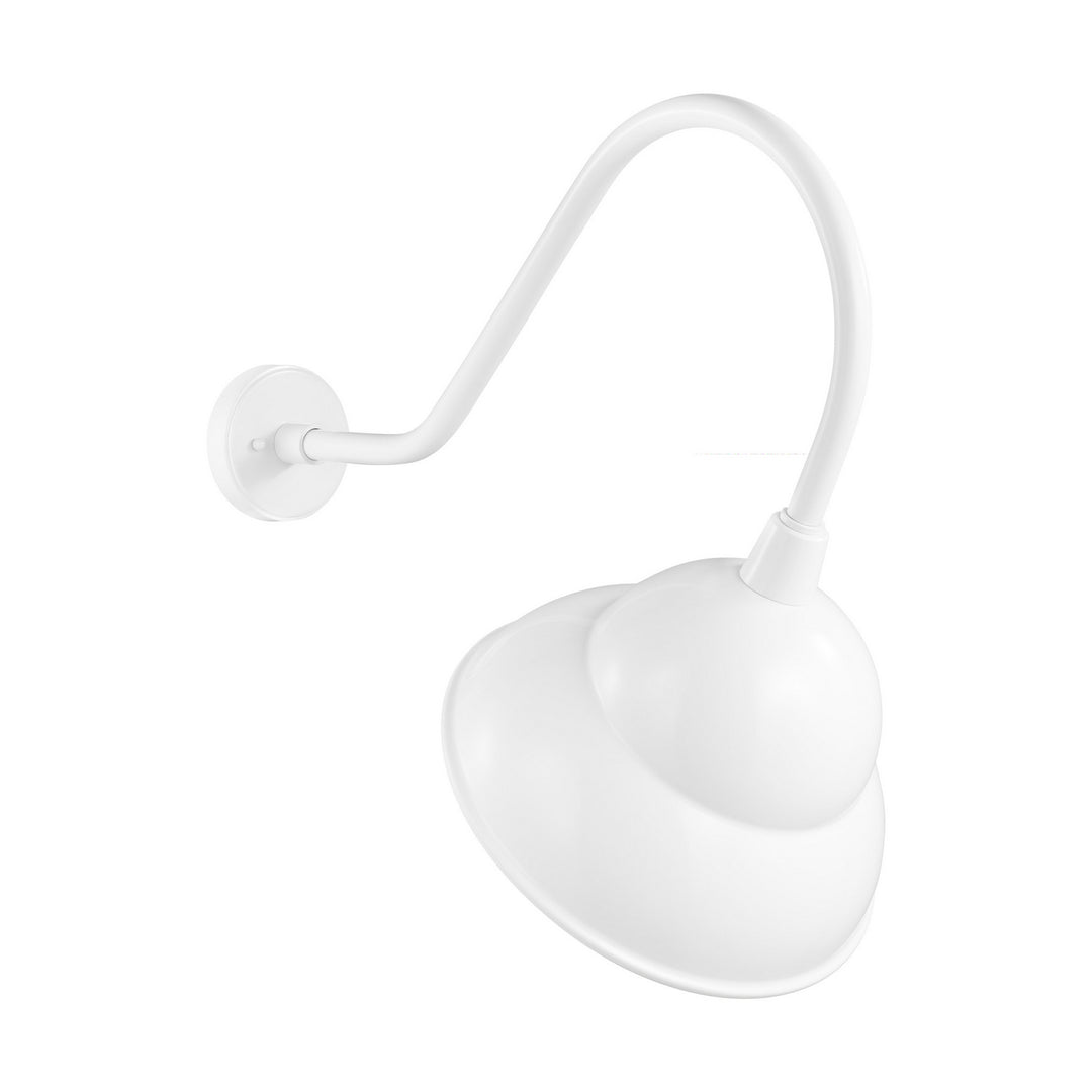 Visual Comfort Studio 8736701-15 Barn Light One Light Outdoor Wall Lantern Outdoor White