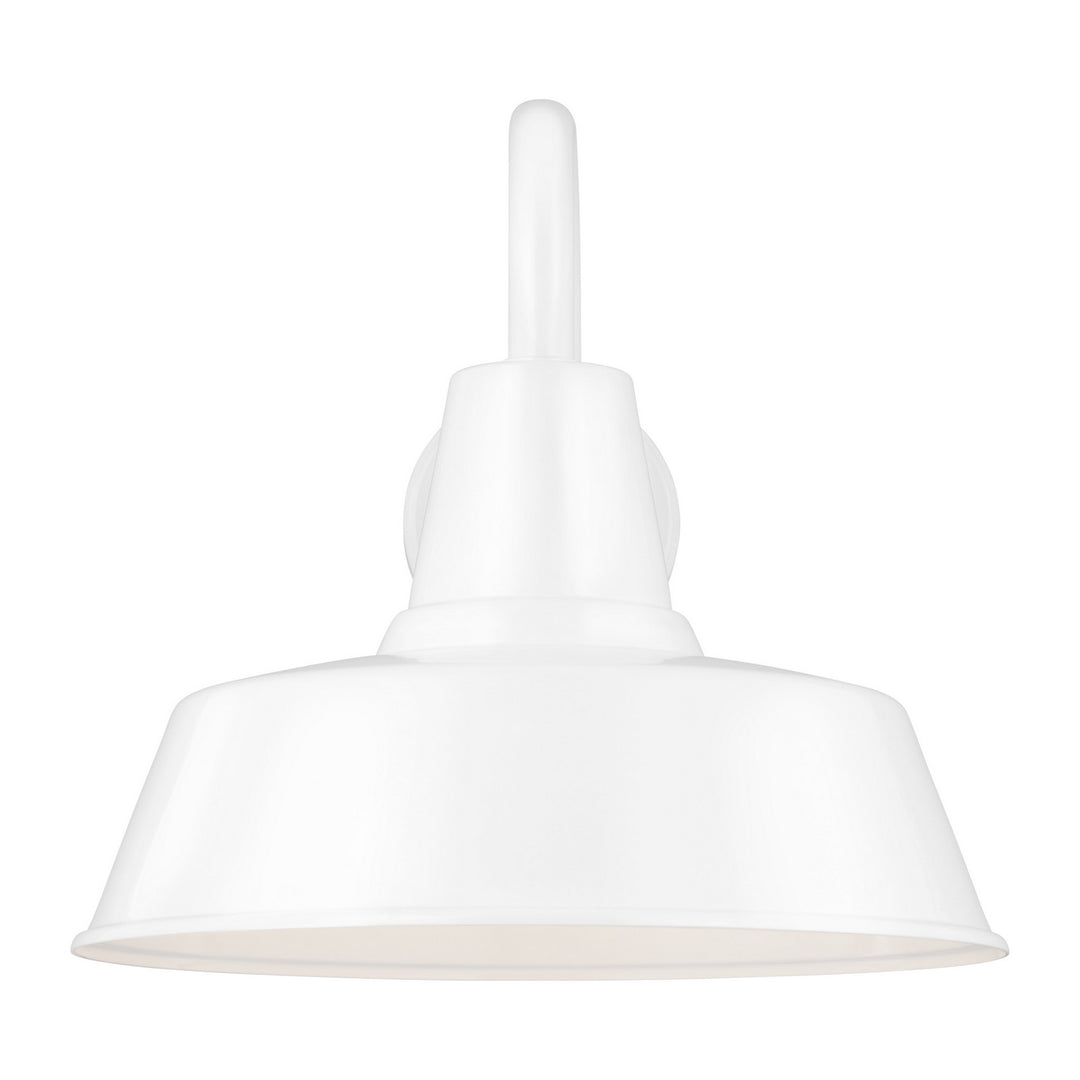 Visual Comfort Studio 8737401EN3-15 Barn Light One Light Outdoor Wall Lantern Outdoor White