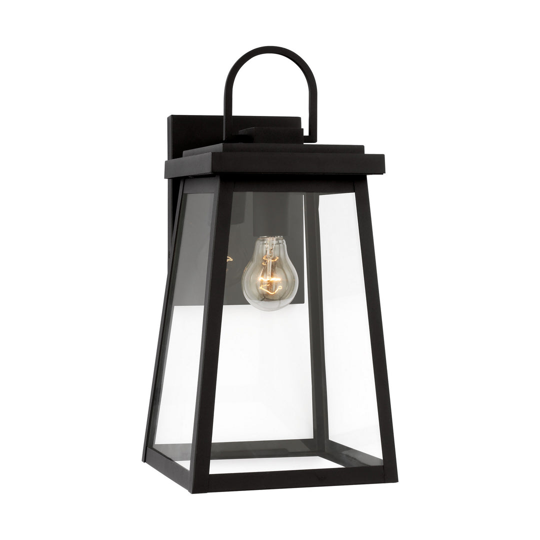 Visual Comfort Studio 8748401-12 Founders One Light Outdoor Wall Lantern Outdoor Bronze / Dark