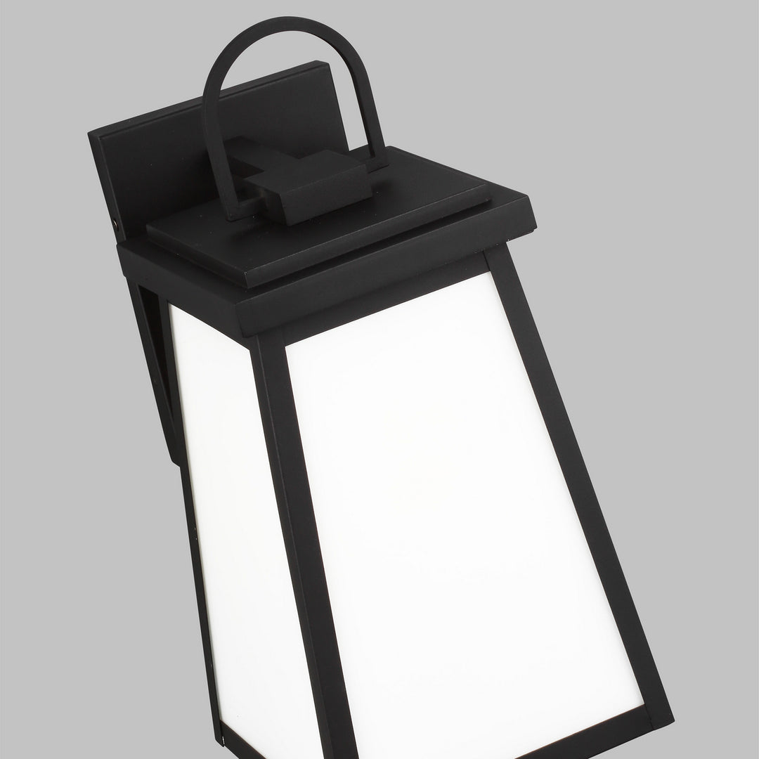 Visual Comfort Studio 8748401EN3-12 Founders One Light Outdoor Wall Lantern Outdoor Black