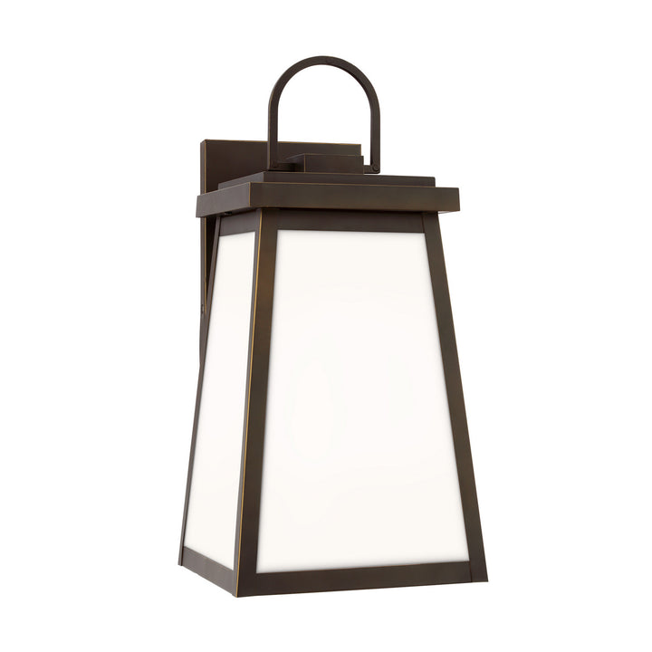 Visual Comfort Studio 8748401EN3-71 Founders One Light Outdoor Wall Lantern Outdoor Bronze / Dark