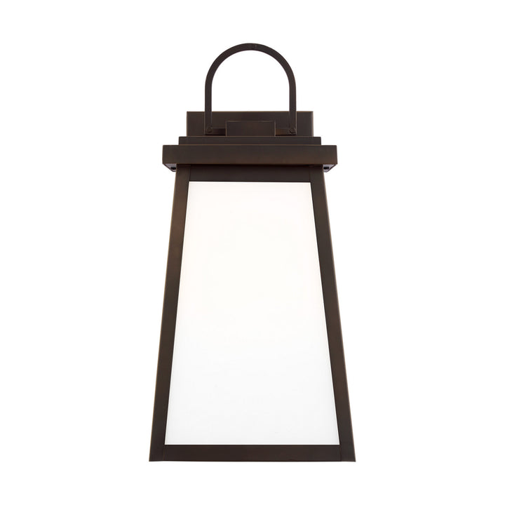 Visual Comfort Studio 8748401EN3-71 Founders One Light Outdoor Wall Lantern Outdoor Bronze / Dark