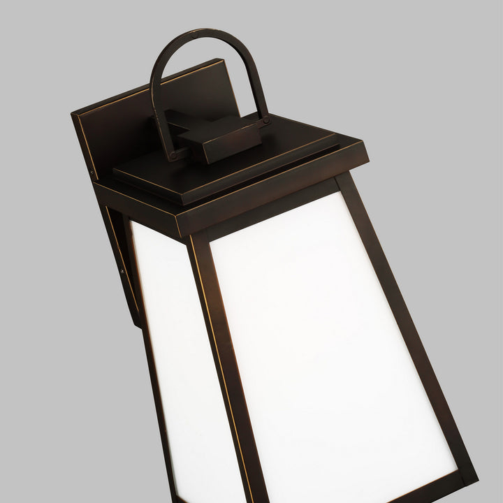 Visual Comfort Studio 8748401EN3-71 Founders One Light Outdoor Wall Lantern Outdoor Bronze / Dark
