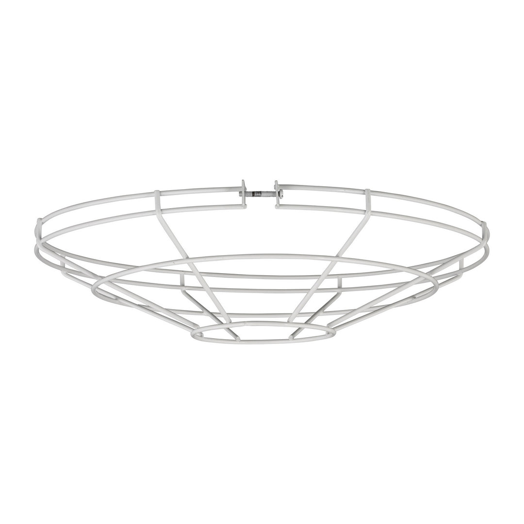 Visual Comfort Studio 97374-15 Barn Light Barn Light Cage Decor White
