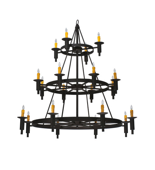 Meyda Tiffany Carella 116151 Chandelier Light - Dark Roast