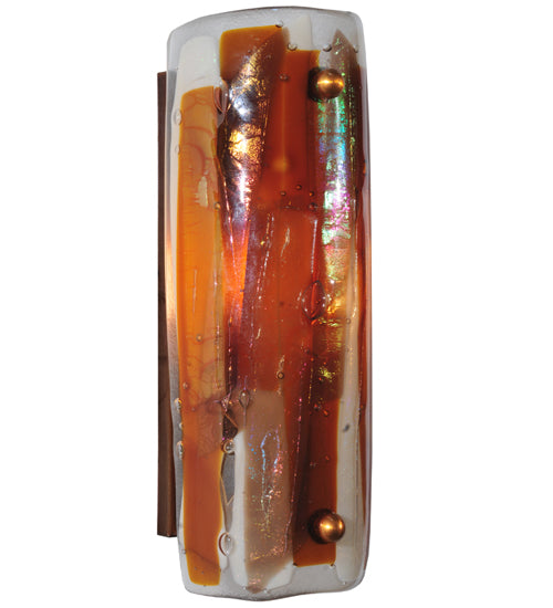 Meyda Tiffany Metro Fusion 116174 Wall Light - Transparent Copper