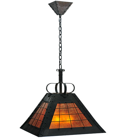 Meyda Tiffany Vostok 116189 Pendant Light - Wrought Iron
