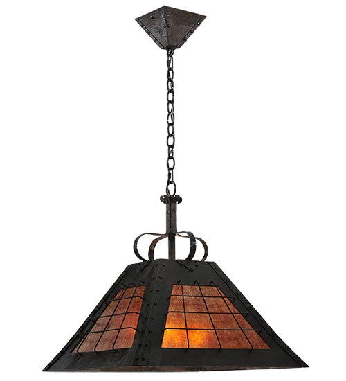 Meyda Tiffany Vostok 116189 Pendant Light - Wrought Iron