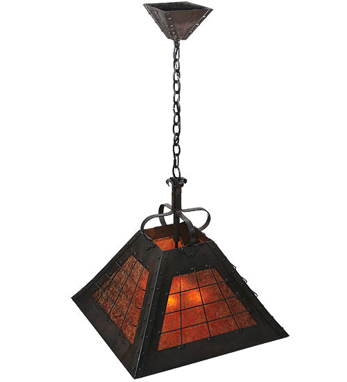Meyda Tiffany Vostok 116189 Pendant Light - Wrought Iron