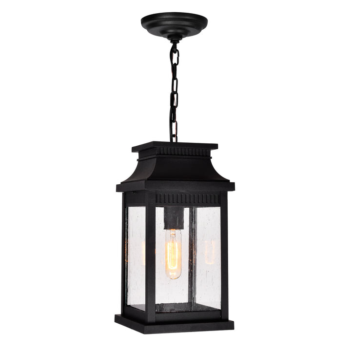 Cwi Lighting 0418P7S-1  Milford Outdoor Black