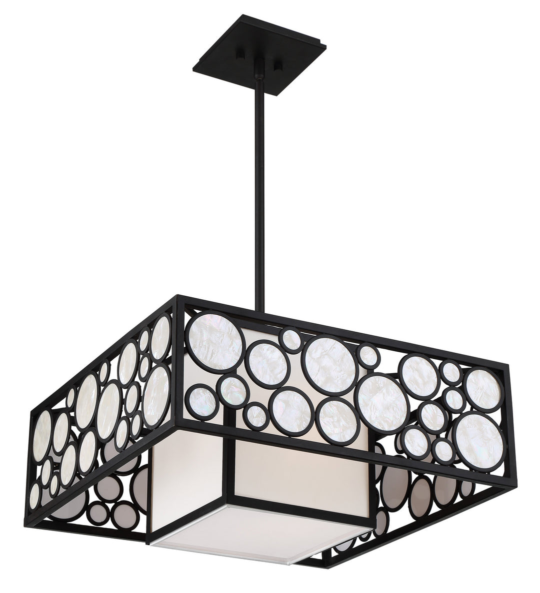 Metropolitan Mosaic N7753-143 Pendant Light - Oil Rubbed Bronze