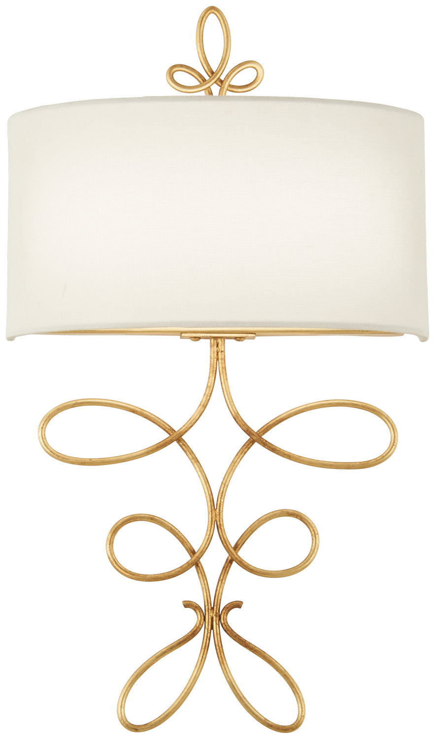 Metropolitan Gianella N7910-696-L Wall Light - Ardent Gold Leaf