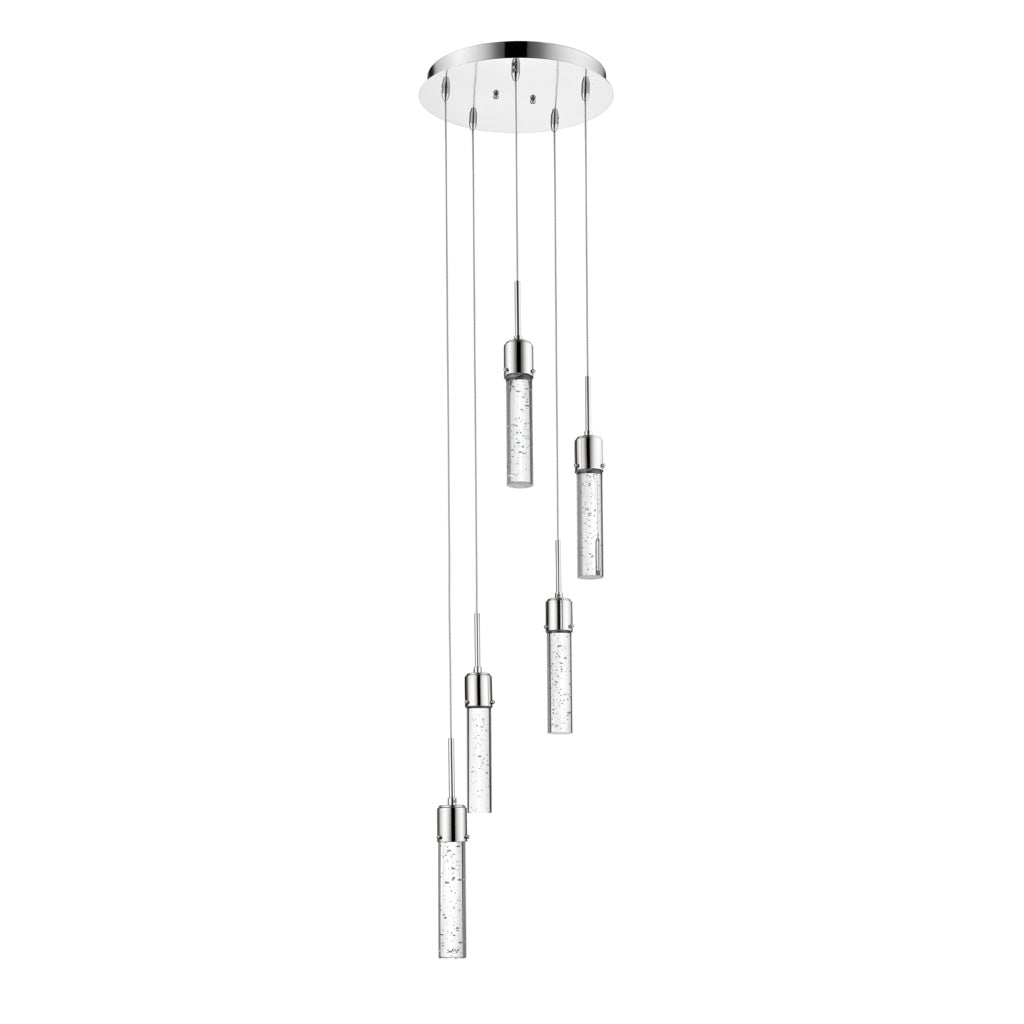 HOMEnhancements Vivio 7-70028 Pendant Light - Polished Nickel