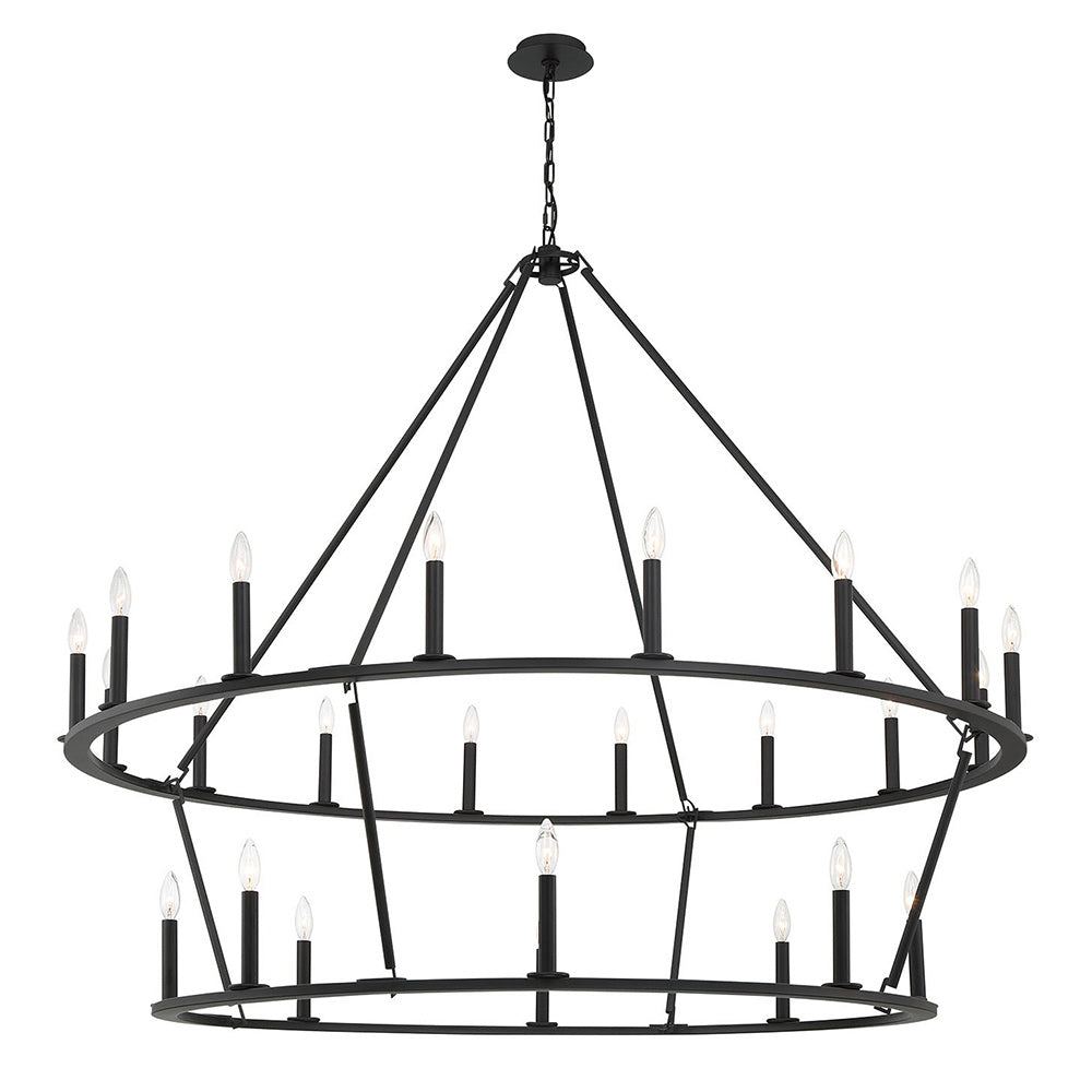 Mariana Lancelot II 192408 Chandelier Light - Black