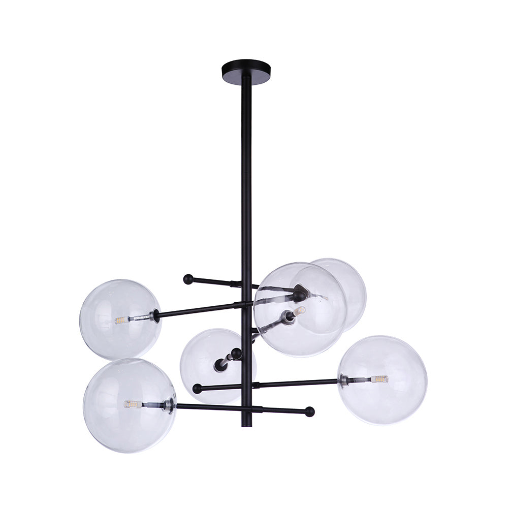 Mariana Arlo 610608 Chandelier Light - Black