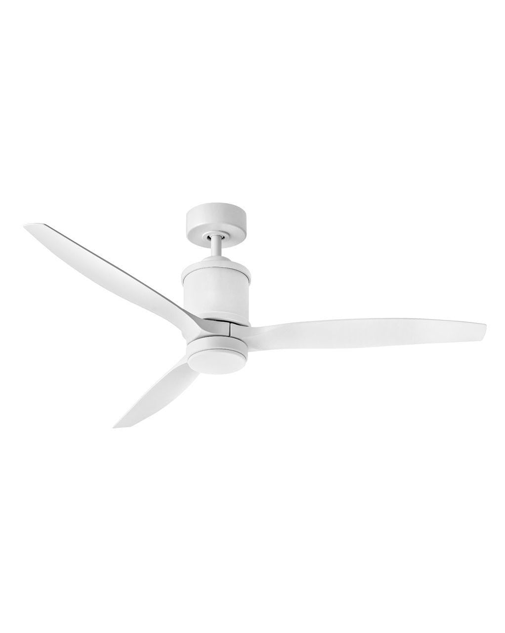 Hinkley Hover 900760FMW-LWD Ceiling Fan 60 - Matte White, Matte White/